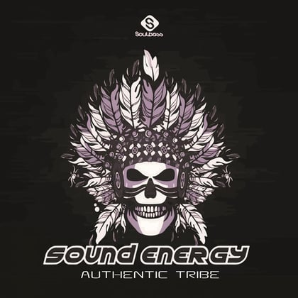 Authentic tribe album by Sound Energy - Drum and Bass Cover Art