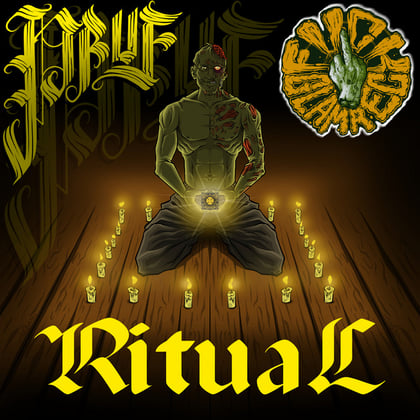 Ritual album by Pruf - Drum and Bass Cover Art