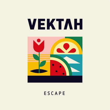 Escape album by Vektah - Drum and Bass Cover Art