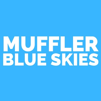 Blue Skies album by Muffler - Drum and Bass Cover Art