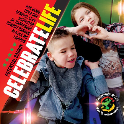 Celebrate Life album by Potential Badboy - Drum and Bass Cover Art