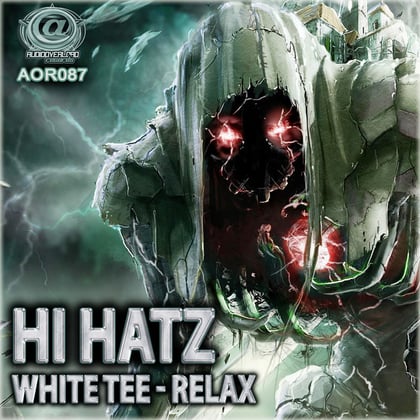 White Tee / Relax album by Hi Hatz - Drum and Bass Cover Art