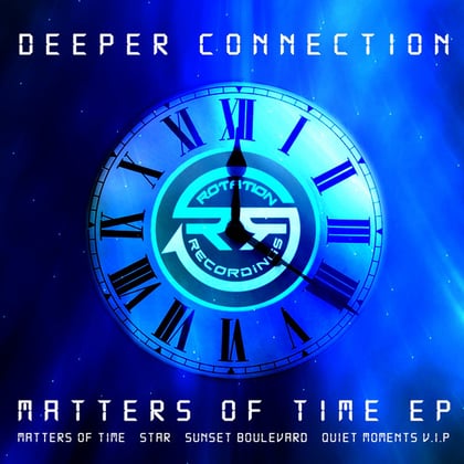 Matters Of Time EP album by Deeper Connection - Drum and Bass Cover Art