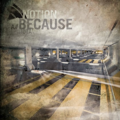 Because / Iota album by Notion - Drum and Bass Cover Art