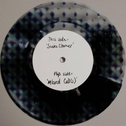 Snake Charmer / Missed Call(s) album by gyrofield - Drum and Bass Cover Art