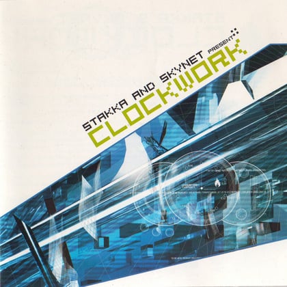 The Clockwork Remix EP album by Stakka & Skynet - Drum and Bass Cover Art