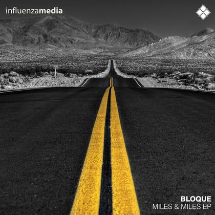 Miles & Miles EP album by Bloque - Drum and Bass Cover Art