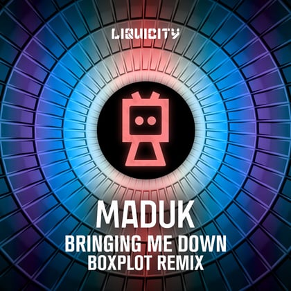 Bringing Me Down (Boxplot Remix) album by Boxplot - Drum and Bass Cover Art