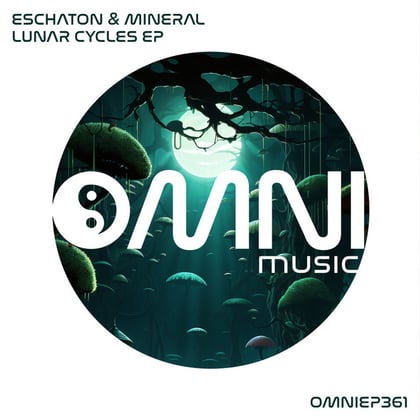 Lunar Cycles EP album by Eschaton - Drum and Bass Cover Art