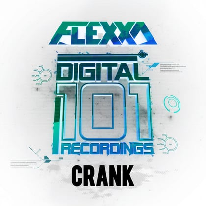 Crank album by Flexxa - Drum and Bass Cover Art