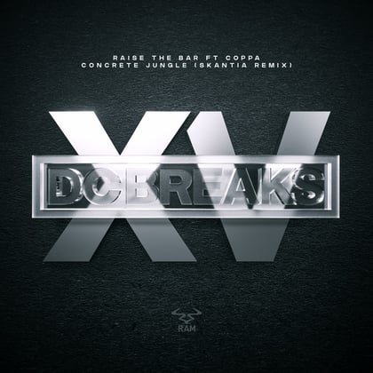 Raise the Bar / Concrete Jungle (Skantia Remix) album by DC Breaks - Drum and Bass Cover Art