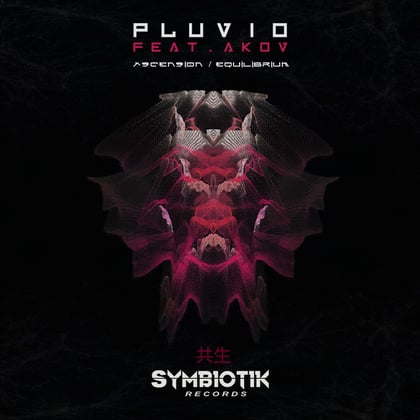 Ascension/Equilibrium album by AKOV - Drum and Bass Cover Art