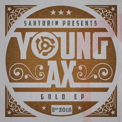 Gold album by Young Ax & Kryptic Minds - Drum and Bass Cover Art