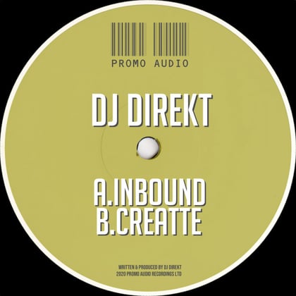 Inbound / Creatte album by DJ Direkt - Drum and Bass Cover Art