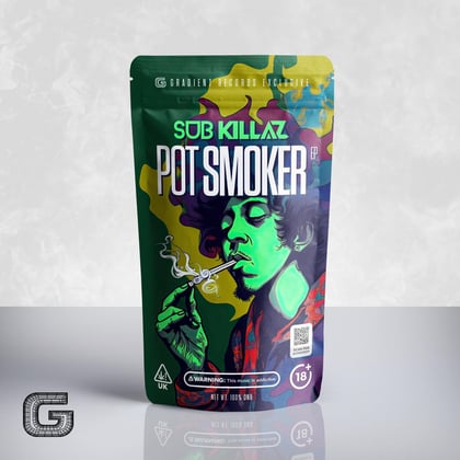 Pot Smoker EP album by Amplify & Capone - Drum and Bass Cover Art