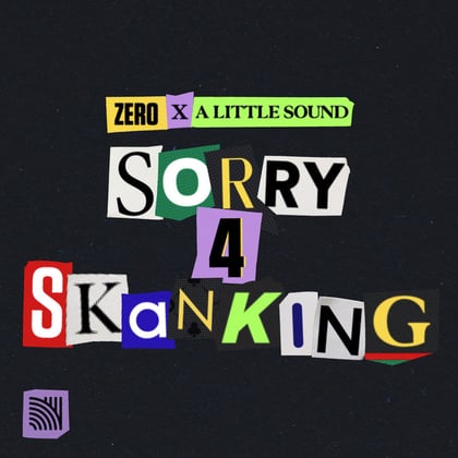 Sorry 4 Skanking album by A Little Sound - Drum and Bass Cover Art