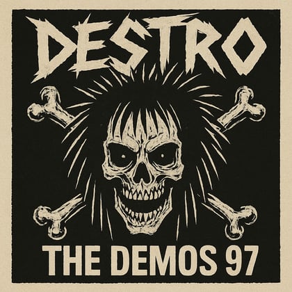 The Demos 97 album by Destro - Drum and Bass Cover Art