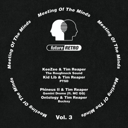 Meeting of the Minds, Vol. 3 album by Fracture & Tim Reaper - Drum and Bass Cover Art
