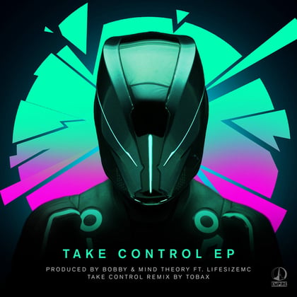 Take Control album by Bobby - Drum and Bass Cover Art