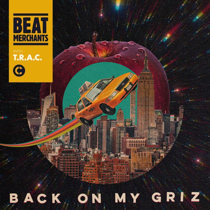 Back on My Griz album by Beat Merchants & T.R.A.C. - Drum and Bass Cover Art