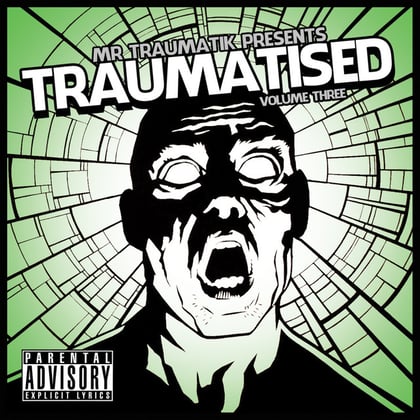 Traumatised, Vol. 3 album by Mr Traumatik - Drum and Bass Cover Art