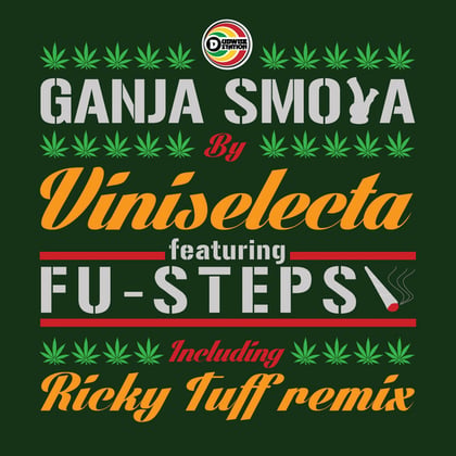 Ganja Smoka album by Viniselecta - Drum and Bass Cover Art