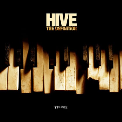 The Definition / Keep Runnin' album by Hive - Drum and Bass Cover Art