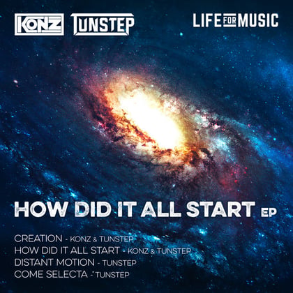 How Did It All Start album by Konz - Drum and Bass Cover Art