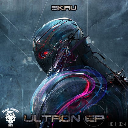 Ultron album by Skru - Drum and Bass Cover Art
