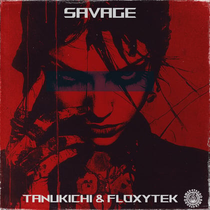 Savage album by Tanukichi - Drum and Bass Cover Art