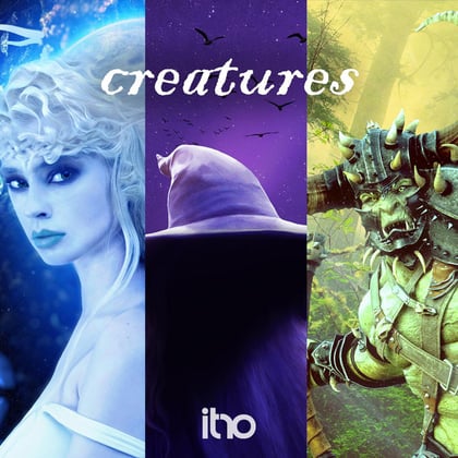 Creatures album by Itro - Drum and Bass Cover Art