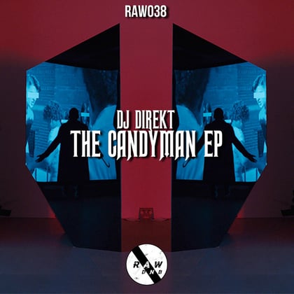 The Candyman EP album by DJ Direkt - Drum and Bass Cover Art