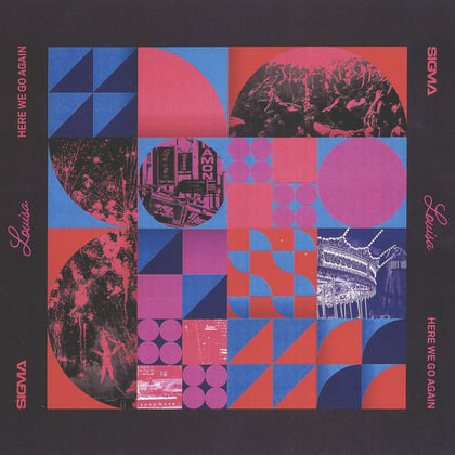 Here We Go Again album by Sigma - Drum and Bass Cover Art