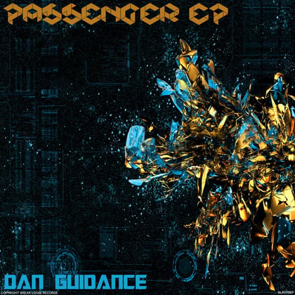 Passenger EP album by Marvel Cinema & Dan Guidance - Drum and Bass Cover Art