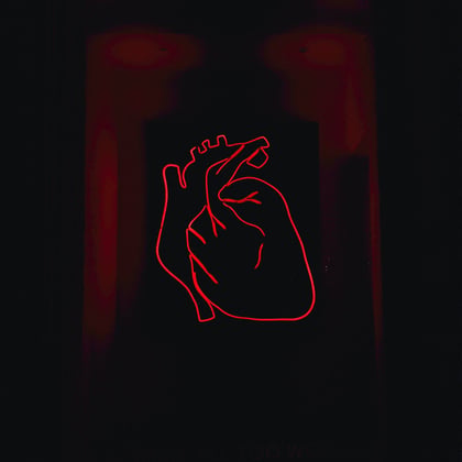 Heartless EP album by Invadhertz - Drum and Bass Cover Art