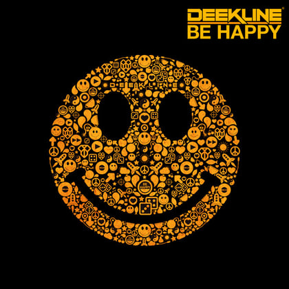 Be Happy album by Ed Solo & Deekline - Drum and Bass Cover Art