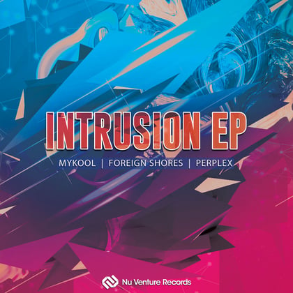 Intrusion EP album by Perplex (DNB) - Drum and Bass Cover Art