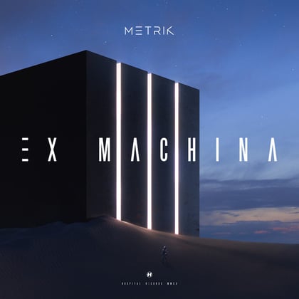 Ex Machina album by Metrik - Drum and Bass Cover Art