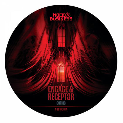 Gothic / Termination Shock album by Engage & Receptor - Drum and Bass Cover Art