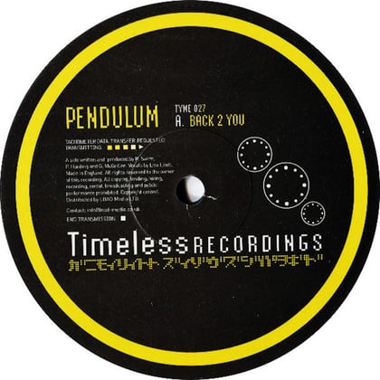 Back 2 You album by Pendulum - Drum and Bass Cover Art