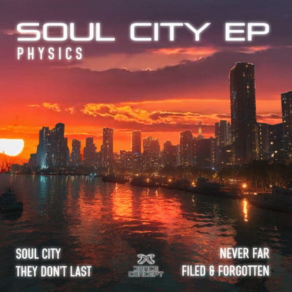 Soul City EP album by Physics - Drum and Bass Cover Art