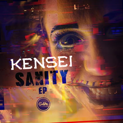 Sanity EP album by Kensei - Drum and Bass Cover Art