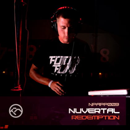 Redemption album by Nuvertal - Drum and Bass Cover Art