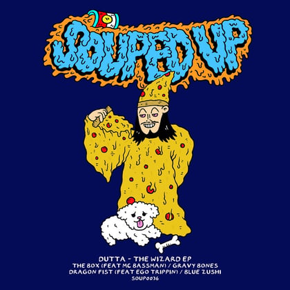 The Wizard album by Decoder & Dutta - Drum and Bass Cover Art