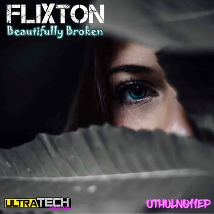 Beautifully Broken album by Flixton - Drum and Bass Cover Art