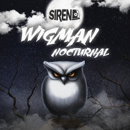 Nocturnal album by Wigman - Drum and Bass Cover Art