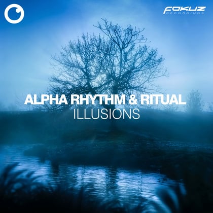 Illusions album by Alpha Rhythm - Drum and Bass Cover Art