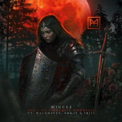 Ego / My Favourite Downfall album by Wiguez - Drum and Bass Cover Art