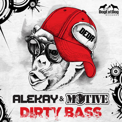 Dirty Bass album by Alekay - Drum and Bass Cover Art