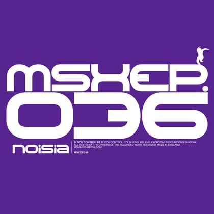 Block Control EP album by The Upbeats & Noisia - Drum and Bass Cover Art